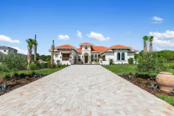 Front View - Spanish Modern Home - Flagler County FL